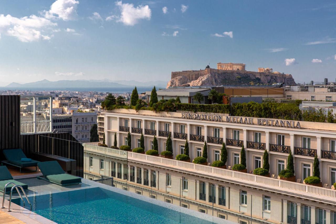 Athens Capital Center Hotel - Mgallery Collection Esterno foto The hotel's rooftop pool