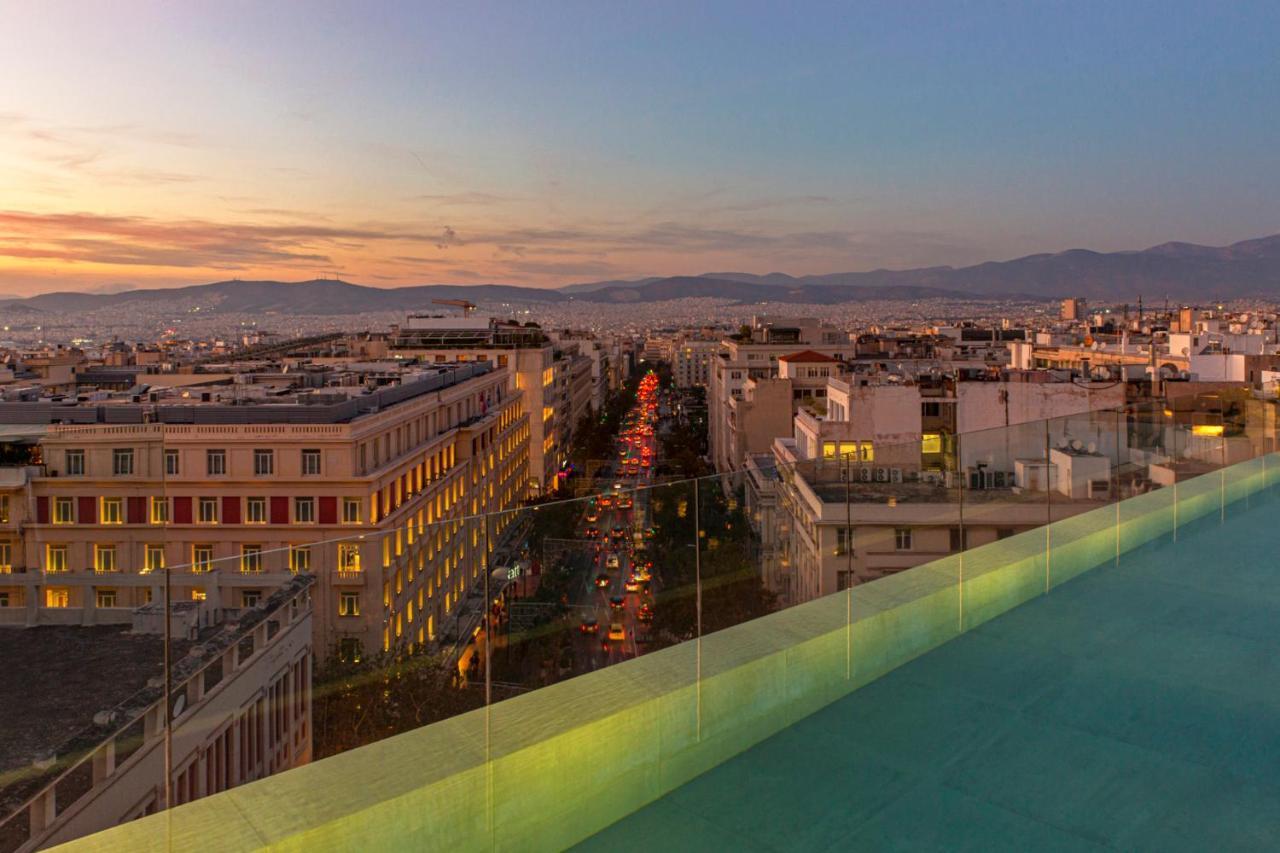 Athens Capital Center Hotel - Mgallery Collection Esterno foto View of the city from the Acropolis Museum