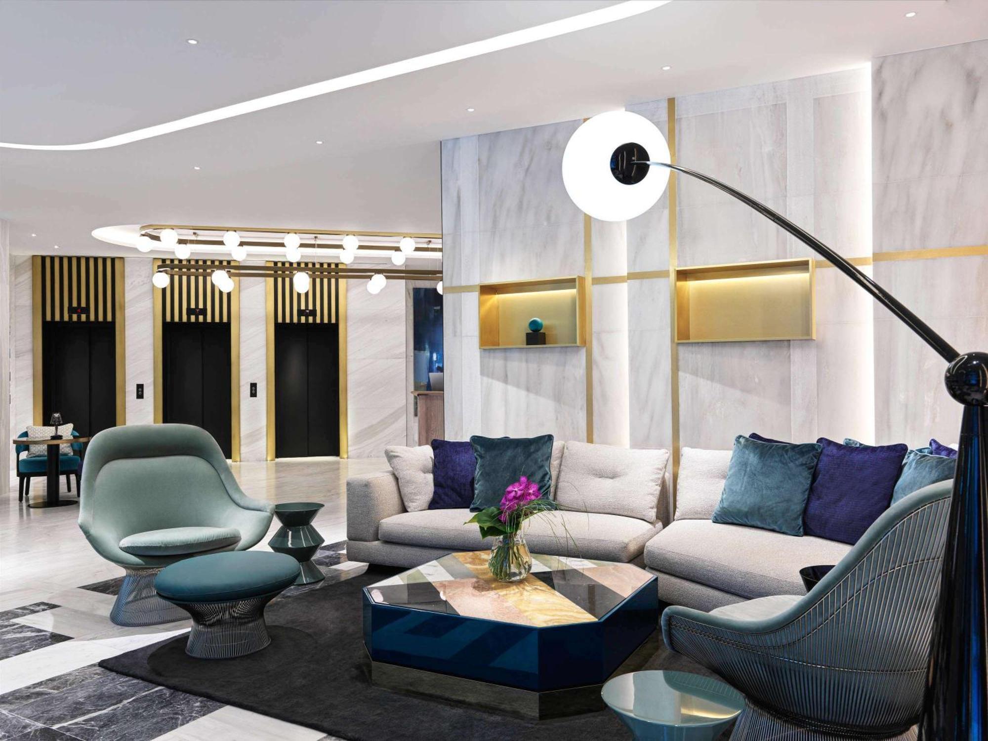 Athens Capital Center Hotel - Mgallery Collection Esterno foto The lobby of the hotel